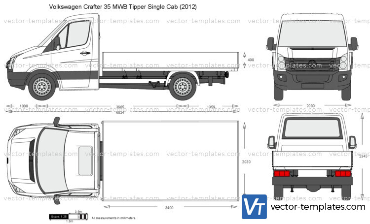 Volkswagen Crafter 30 MWB Tipper Single Cab