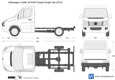 Volkswagen Crafter 30 SWB Chassis Single Cab