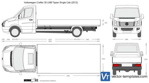 Volkswagen Crafter 35 LWB Tipper Single Cab