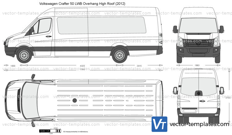 Volkswagen Crafter 50 LWB Overhang High Roof