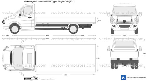 Volkswagen Crafter 50 LWB Tipper Single Cab