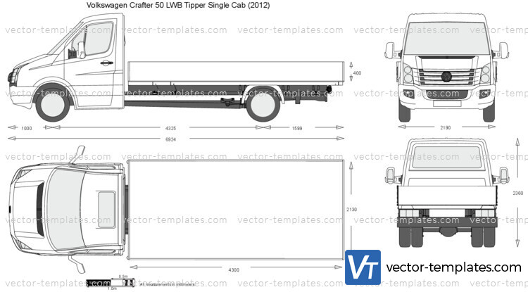 Volkswagen Crafter 50 LWB Tipper Single Cab