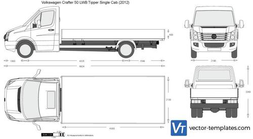 Volkswagen Crafter 50 LWB Tipper Single Cab