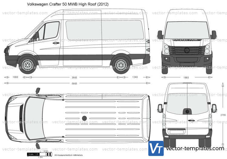 Volkswagen Crafter 50 MWB High Roof