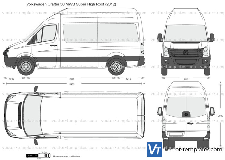 Volkswagen Crafter 50 MWB Super High Roof