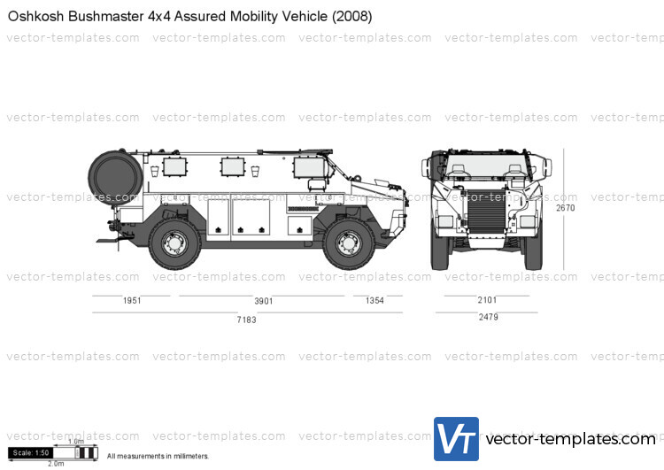 Oshkosh Bushmaster 4x4 Assured Mobility Vehicle