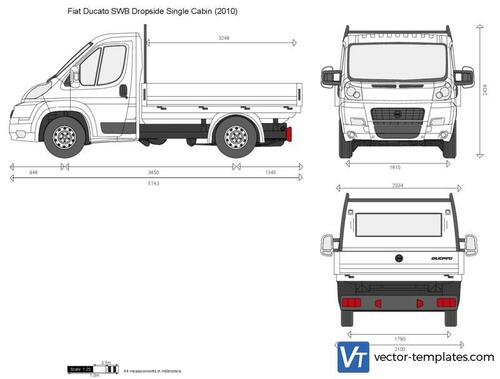 Fiat Ducato SWB Dropside Single Cabin