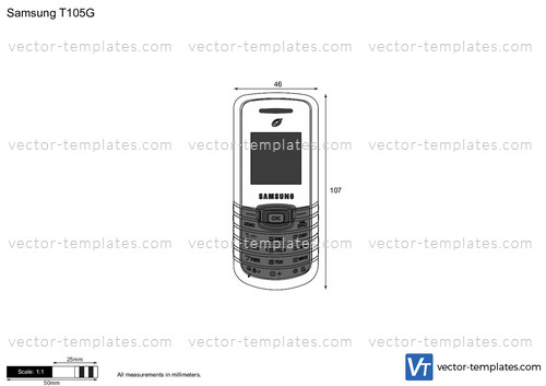 Samsung T105G Tracfon