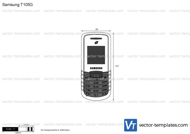 Samsung T105G Tracfon