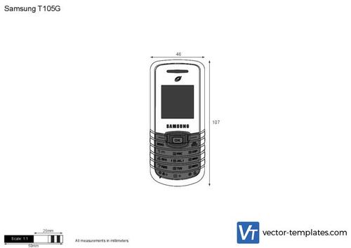 Samsung T105G Tracfon