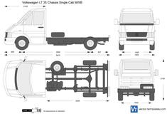 Volkswagen LT 35 Chassis Single Cab MWB