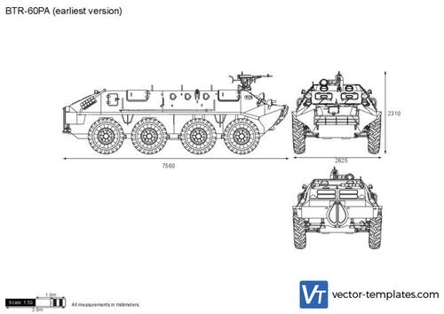 BTR-60PA (earliest version)