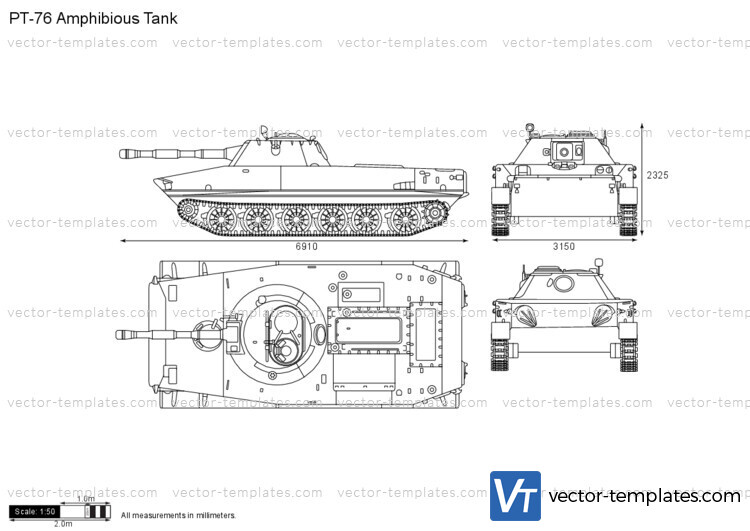 PT-76 Amphibious Tank