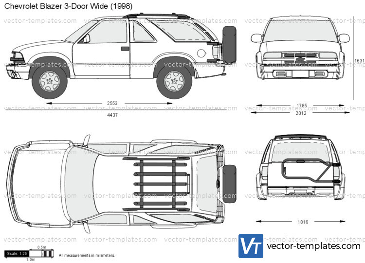 Chevrolet Blazer 3-Door Wide