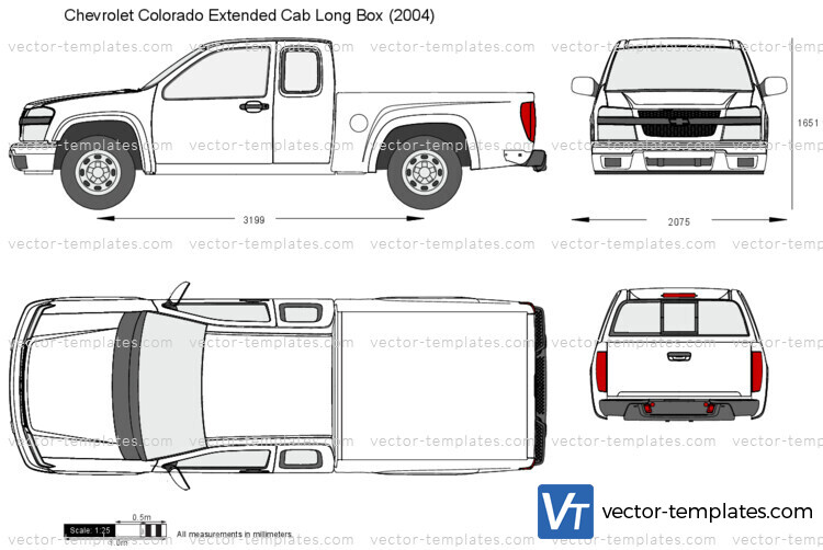 Chevrolet Colorado Extended Cab Long Box