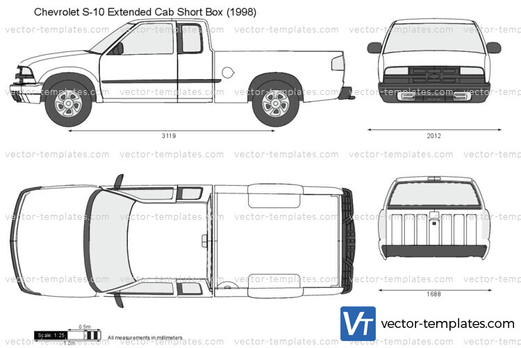 Chevrolet S-10 Extended Cab Short Box