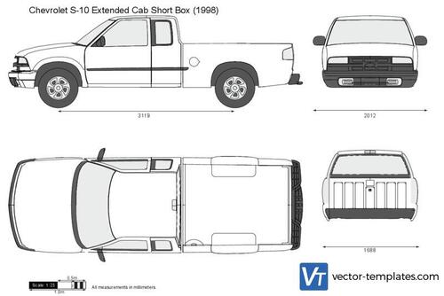 Chevrolet S-10 Extended Cab Short Box