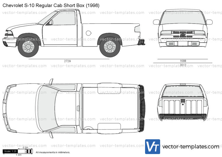 Chevrolet S-10 Regular Cab Short Box