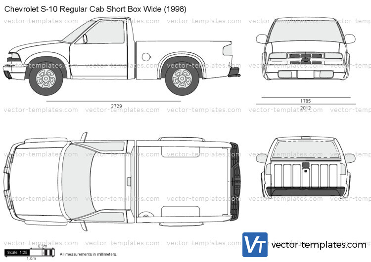 Chevrolet S-10 Regular Cab Short Box Wide