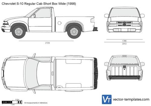 Chevrolet S-10 Regular Cab Short Box Wide