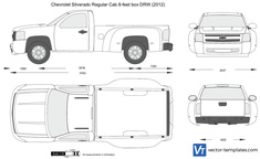 Chevrolet Silverado Regular Cab 8-feet box DRW