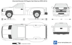 Chevrolet Silverado HD Regular Cab 8-feet box DRW