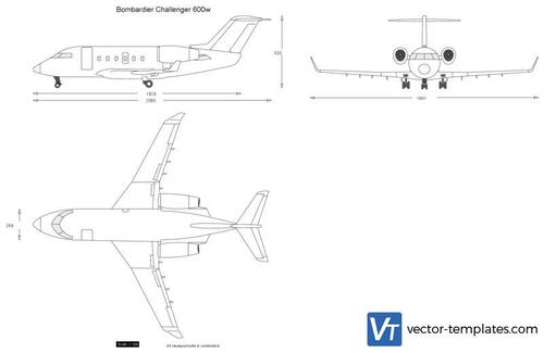 Bombardier Challenger 600w