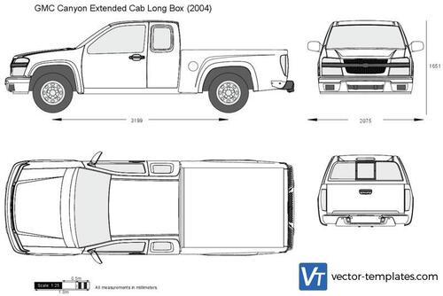 GMC Canyon Extended Cab Long Box