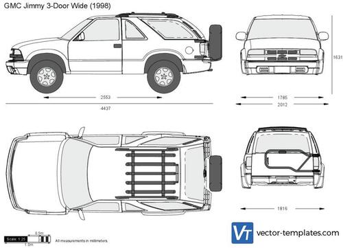 GMC Jimmy 3-Door Wide