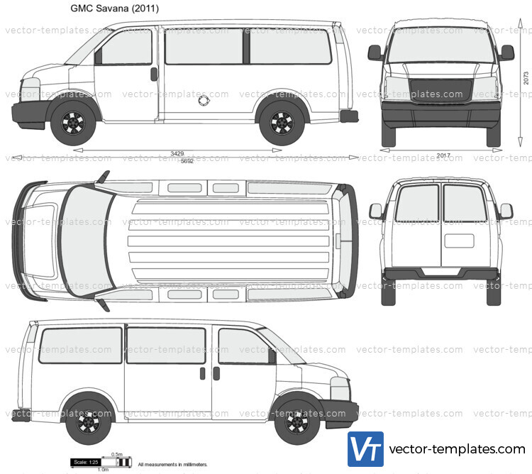 Templates - Cars - GMC - GMC Savana