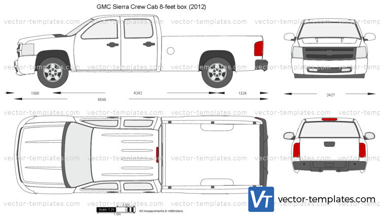 GMC Sierra Crew Cab 8-feet box