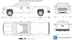 GMC Sierra Crew Cab 8-feet box DRW