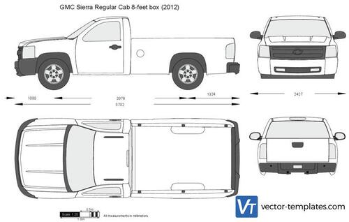 GMC Sierra Regular Cab 8-feet box