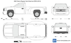 GMC Sierra Regular Cab 8-feet box DRW