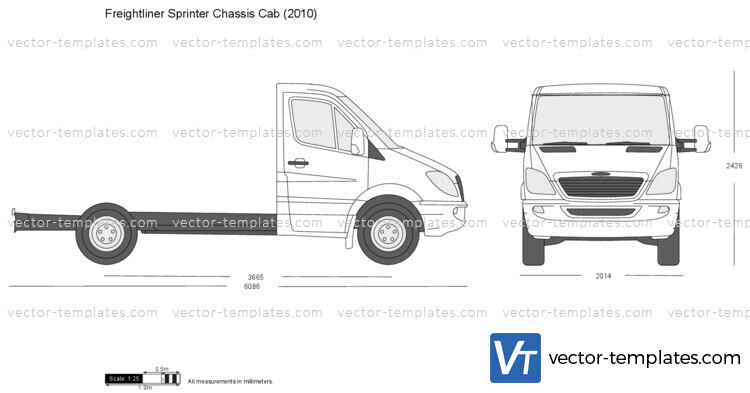 Freightliner Sprinter 144-inch wheelbase Cab Chassis