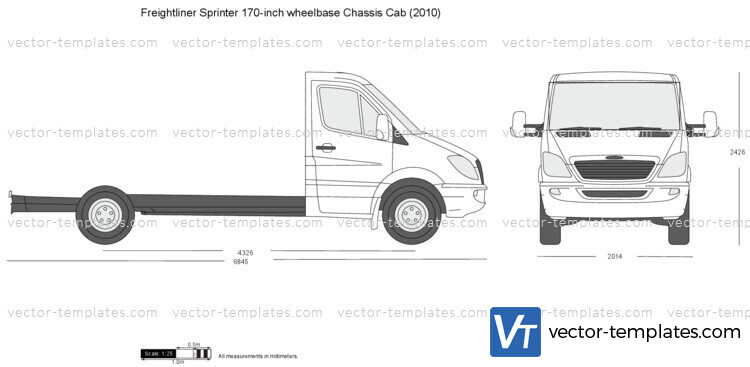 Freightliner Sprinter 170-inch wheelbase Cab Chassis