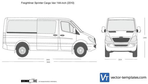 Freightliner Sprinter Cargo Van 144-inch