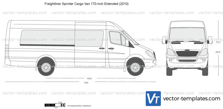 Freightliner Sprinter Cargo Van 170-inch Extended