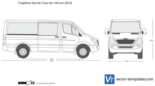 Freightliner Sprinter Crew Van 144-inch