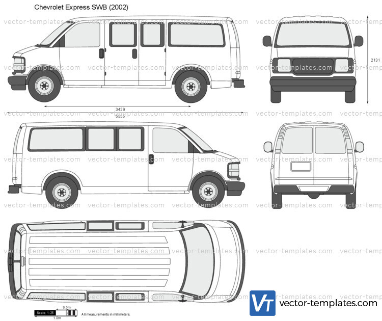 Templates - Cars - Chevrolet - Chevrolet Express SWB