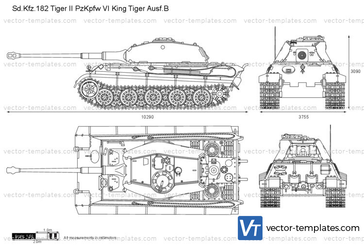 Sd.Kfz. 182 Tiger II Pz.Kpfw. VI King Tiger Ausf.B