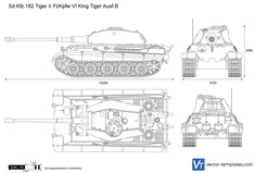 Sd.Kfz. 182 Tiger II Pz.Kpfw. VI King Tiger Ausf.B