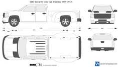 GMC Sierra HD Crew Cab 8-feet box DRW