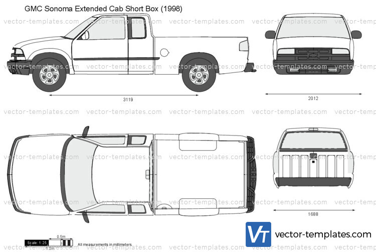 GMC Sonoma Extended Cab Short Box