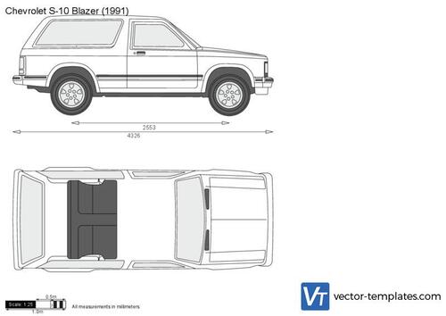 Chevrolet S-10 Blazer 3-door