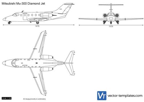 Mitsubishi Mu-300 Diamond Jet