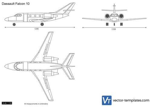 Dassault Falcon 10