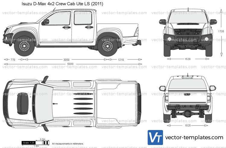 Isuzu D-Max 4x2 Crew Cab Ute LS