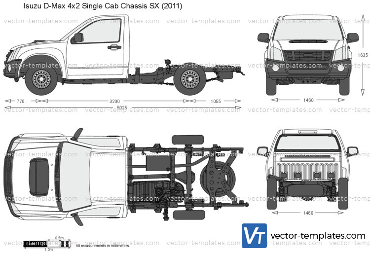 Isuzu D-Max 4x2 Single Cab Chassis SX