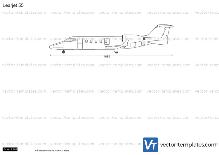 Learjet 55